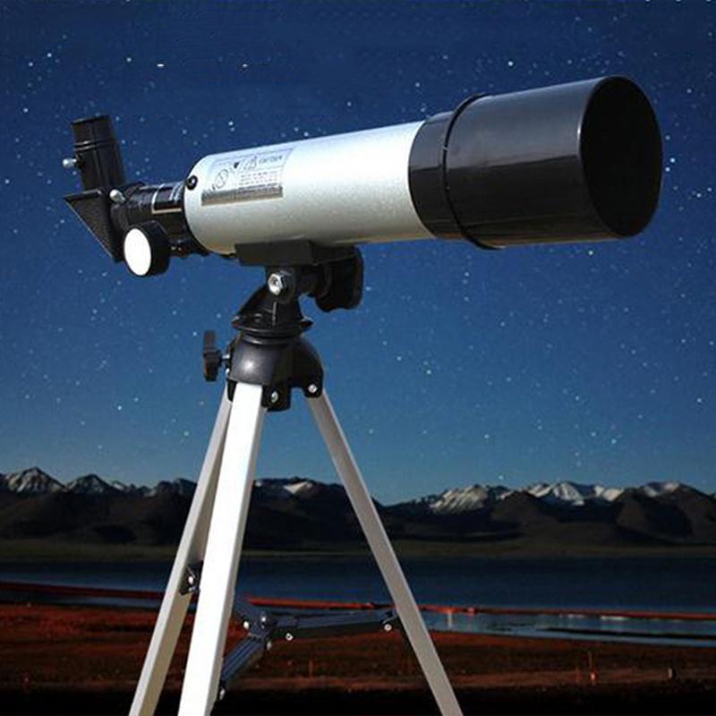 SweetieHome Telescopio astronómico tipo refractor telescopio espacial trípode pequeños telescopios refractores