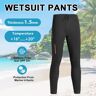 OUZO Sports Pantalones de traje de neopreno hombre 1,5 mm neopreno para buceo natación surf snorkeling canotaje deportes acuáticos