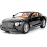 Thriving-Car Models & Action Figures Coche modelo Bentley Continental GT 1/24, juguete de coche coleccionable de aleación fundido a presión, con sonido y luz, puerta que se puede abrir para regalo de niños y niñas