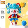 LOZ 8918 Parque de Atracciones fiesta payaso Joker globo dado sombrero muñeca DIY Mini bloques de diamante juguete de construcción para niños sin caja