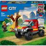 Board M Factory LEGO City 60393 4 x 4 Fire Truck Structure Operation, Mixed Color