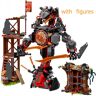 PUEBLA Mini juego Compatible con Showdown Time Mecha Serpent 70626, bloques de construcción, juguetes para niños, regalos de cumpleaños, 734 Uds. 10583