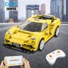 Cada ciudad aplicación de programación Control remoto coche deportivo modelo bloques de construcción técnica RC coche de carreras ladrillos regalos juguetes para niños