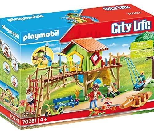 GiraffeKids Playmobil Zona de juegos de aventuras