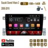 BAODANDP Para Suzuki Grand Vitara 3 2005-2015 9 pulgadas 2 Din Car Radio reproductor Multimedia con marco navegación GPS Android Auto radio 1 + 16GB
