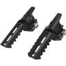 Hei Guy 2pcs Motos Front Foot Clavijs Reposapiés plegables Abrazaderas Modificación Piezas compatibles para BMW