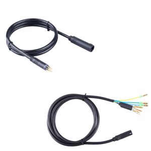 AutoDecoration Bafang 9pin E-bike Motor Extension Cable Output Male Female Modification Line Electric Bike