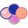 Matica Cosmetics Set de 4 discos desmaquillantes lavables CHAIM - de colores