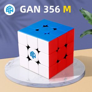 Gan356 M Magnetic Magic Speed Gan Cube Stickerless GAN 356M Magnet Professional Gan 356 M Puzzle Cubos Magicos