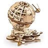 UGEARS Globe - Rompecabezas educativo de madera Autoensamblaje Mecánico Modelo 3D DIY Rompecabezas