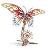UGEARS Mariposa 3D Rompecabezas de madera Adulto Modelo 3D Kit Modelo Kit para adultos Adolescentes Cortes láser