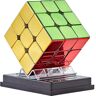 Chenxq Cyclone Boy proceso de galvanoplastia magnético 3x3 Cubo mágico profesional SpeedCube Cubo mágico rompecabezas juguete para niños regalo