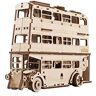 UGEARS Harry Potter Knight Bus - Rompecabezas de madera 3D para adultos para construir