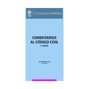 Editorial Tirant Lo Blanch Comentarios Al Código Civil