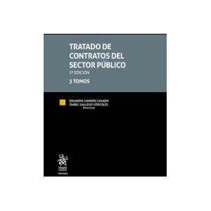 Editorial Tirant Lo Blanch Tratado De Contratos Del Sector Público 2 Edición 3 Tomos