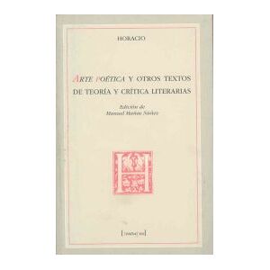 Universidad de Extremadura. Servicio de Publicaciones Arte Poética Y Otros Textos De Teoría Y Crítica Literarias