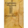 Editorial Alfonsípolis, SL Capitulares De Los Años De 1413-1418 Y Robras Y Zenfos