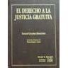 Editorial Tirant Lo Blanch El Derecho A La Justicia Gratuita,
