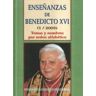 EDIBESA Enseñanzas De Benedicto Xvi (1/2005)