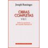 Biblioteca Autores Cristianos Obras Completas De Joseph Ratzinger. Vii/1