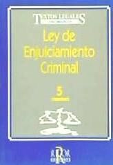 Textos Legales Ley De Enjuiciamiento Criminal 5