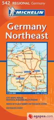 MICHELIN Germany Northeast Regional Map