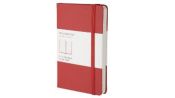 Moleskine Pocket Ruled Notebook Red
