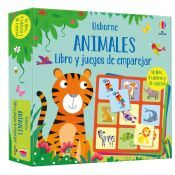 USBORNE Animales Libro Y Juego Emparejar