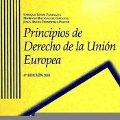 Editorial Constitución y Leyes (Colex) S.A. Principios Derecho Union Europea 4ed 2011