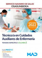 Ed. MAD Técnico/a En Cuidados Auxiliares De Enfermería. Temario Específico Volumen 2. Servicio Navarro De Salud (osasunbidea)