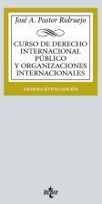 Tecnos Curso De Derecho Internacional Público Y De Organizaciones Internacionales