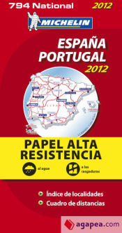 Michelín España-portugal. Mapa National 794