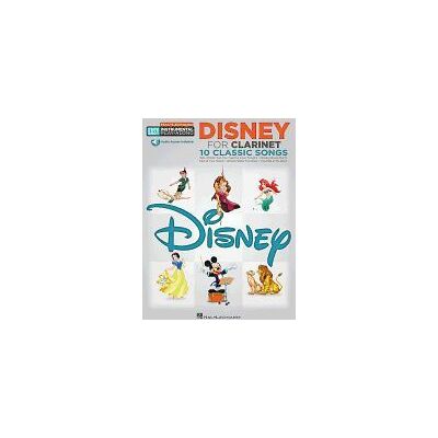 HAL LEONARD PUB CO Disney: Clarinet Easy Instrumental Play-along Book With Online Audio Tracks HAL LEONARD PUB CO Disney: Clarinet Easy Instrumental Play-along Book With Online Audio Tracks