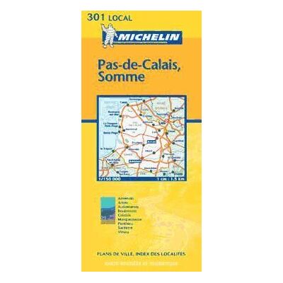 Michelin Mapa Pas De Calais, Somme Michelin Mapa Pas De Calais, Somme