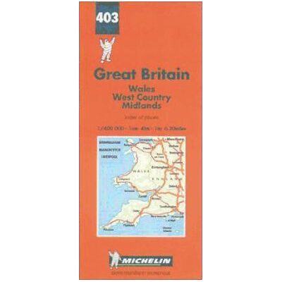 Michelin Great Britain. Wales, West Country, Midlands 2000 Michelin Great Britain. Wales, West Country, Midlands 2000