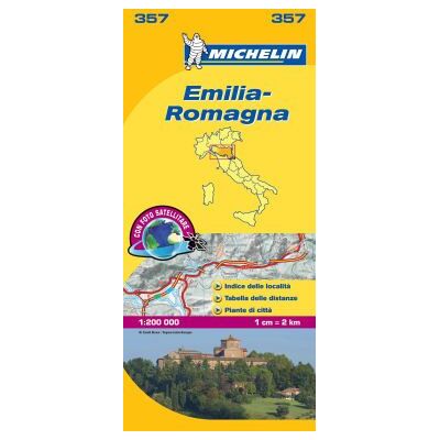 Michelin Mapa Local Emilia-romagna Michelin Mapa Local Emilia-romagna