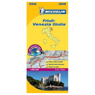 Michelin Mapa Local Friuli-venezia Giulia Michelin Mapa Local Friuli-venezia Giulia