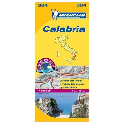 Michelin Mapa Local Calabria Michelin Mapa Local Calabria