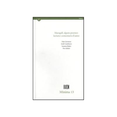 Biblioteca de Catalunya Maragall, Alguns Poemes: Lectura I Comentaris D'autor Biblioteca de Catalunya Maragall, Alguns Poemes: Lectura I Comentaris D'autor