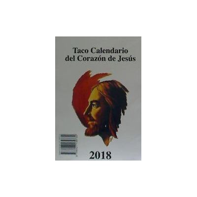 Mensajero, S.A. Calendario 2018. Taco De Pared Corazón De Jesús Mensajero, S.A. Calendario 2018. Taco De Pared Corazón De Jesús