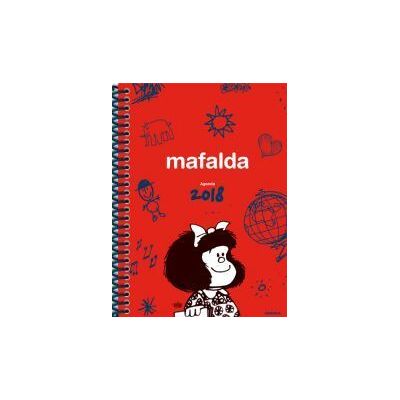 Ediciones Granica Agenda Mafalda 2018. Anillada Roja Ediciones Granica Agenda Mafalda 2018. Anillada Roja