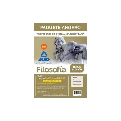 Editorial MAD Paquete Ahorro Filosofía Cuerpo De Profesores De Enseñanza Secundaria Editorial MAD Paquete Ahorro Filosofía Cuerpo De Profesores De Enseñanza Secundaria
