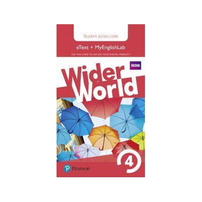 Pearson Educación Wider World 4 Myenglishlab Ebook Students' Access Card Pearson Educación Wider World 4 Myenglishlab Ebook Students' Access Card