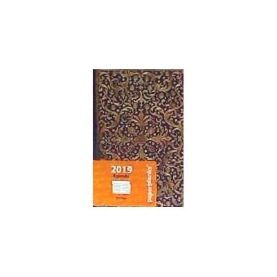 Paperblanks 2019 Mini Dias Burdeos Paperblanks 2019 Mini Dias Burdeos