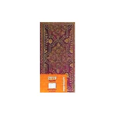 Paperblanks 2019 Delgada Roja Paperblanks 2019 Delgada Roja