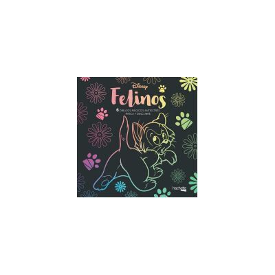 Hachette Arteterapia. Felinos Disney. 6 Dibujos Mágicos Hachette Arteterapia. Felinos Disney. 6 Dibujos Mágicos
