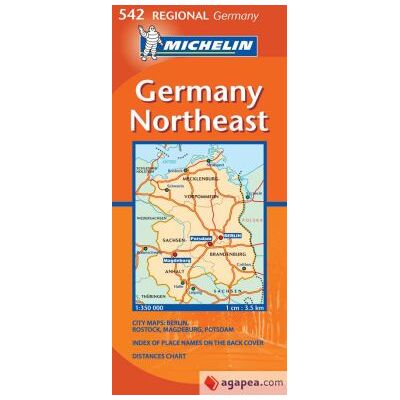 MICHELIN Germany Northeast Regional Map MICHELIN Germany Northeast Regional Map