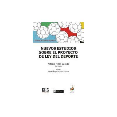 Editorial Reus S.A. Nuevos Estudios Sobre El Proyecto De Ley Del Deporte Editorial Reus S.A. Nuevos Estudios Sobre El Proyecto De Ley Del Deporte