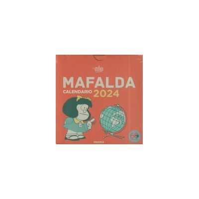 Ediciones Granica S.A. Mafalda 2024, Calendario Escritorio Rojo Con Caja Ediciones Granica S.A. Mafalda 2024, Calendario Escritorio Rojo Con Caja
