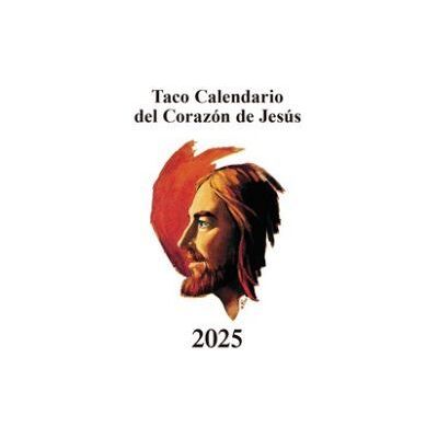 Mensajero, S.A. Taco Calendario Sagrado Corazón 2025 Clásico Mensajero, S.A. Taco Calendario Sagrado Corazón 2025 Clásico
